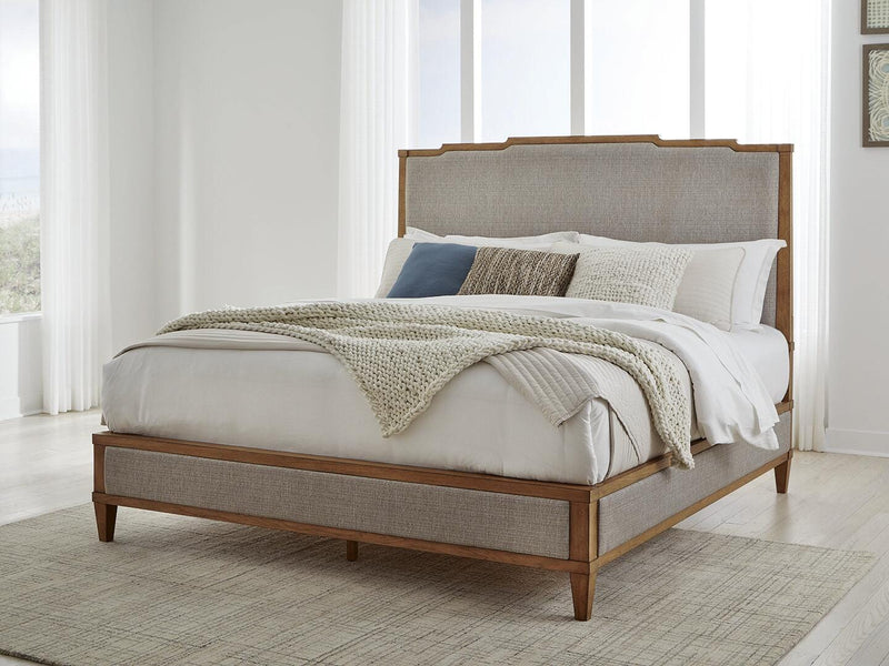 Sharlance California King Upholstered Panel Bed