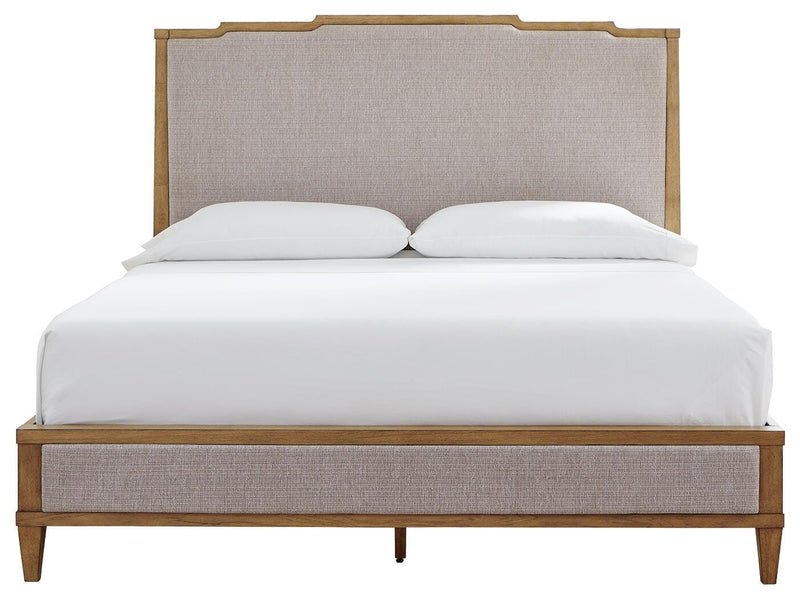 Sharlance California King Upholstered Panel Bed