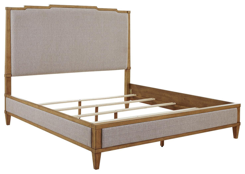 Sharlance California King Upholstered Panel Bed
