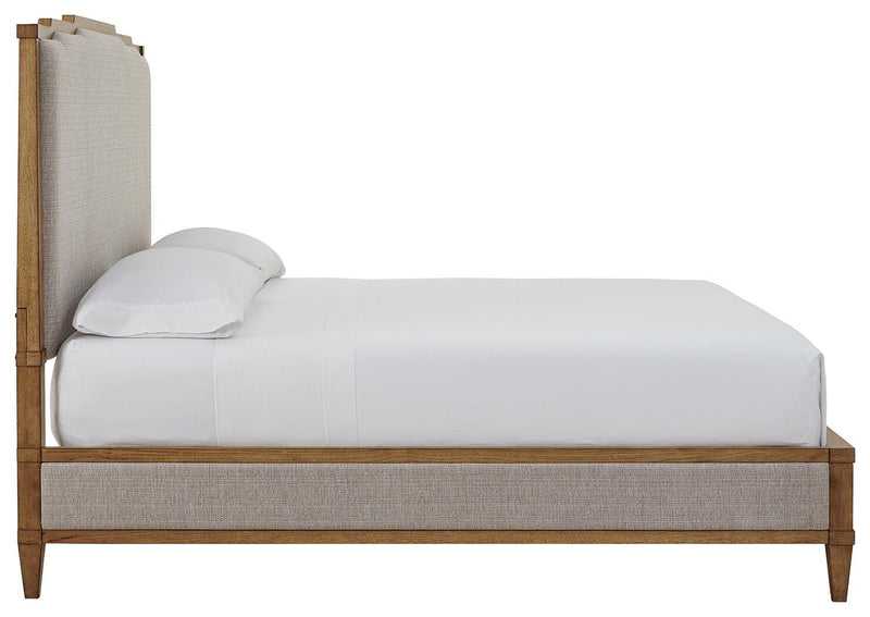 Sharlance California King Upholstered Panel Bed
