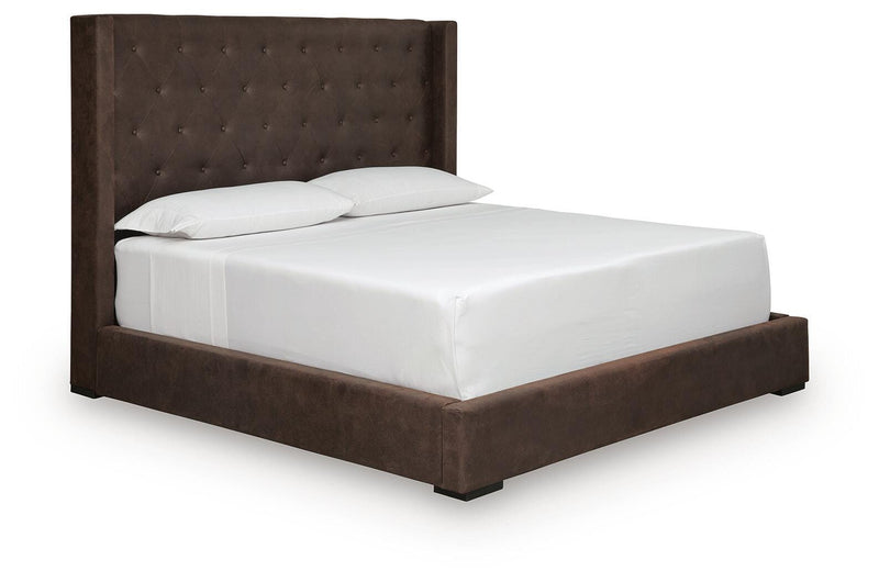 Lavernty King Upholstered Storage Bed