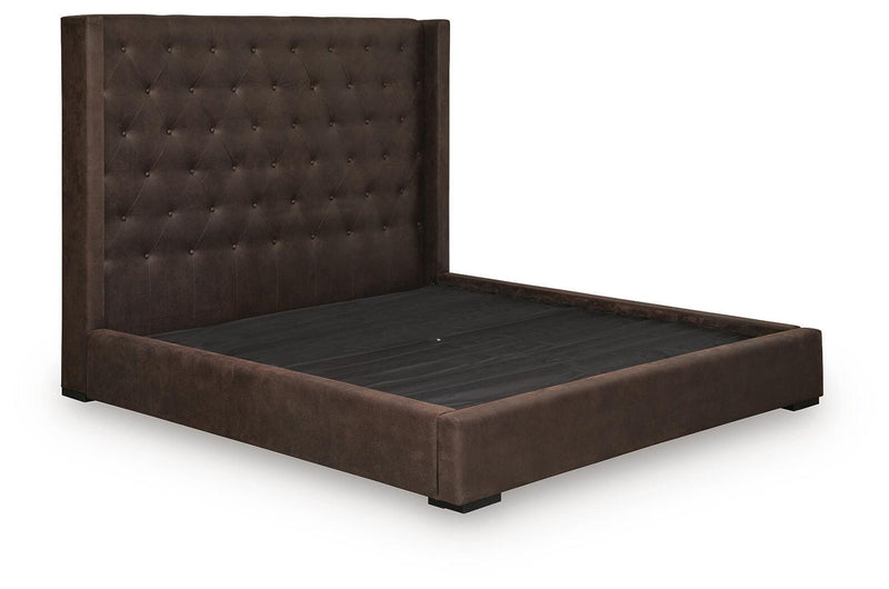 Lavernty King Upholstered Storage Bed