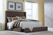 Lavernty King Upholstered Storage Bed