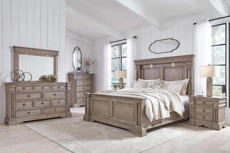 Blairhurst King Panel Bed, Dresser and Mirror