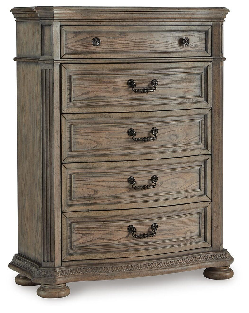 Ardenfield Dresser,  Mirror, Chest and Nightstand