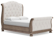 Ardenfield Queen Upholstered Sleigh Bed