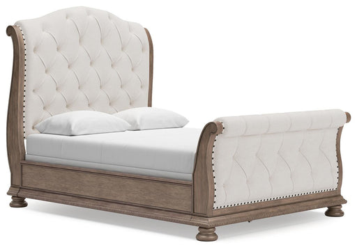 Ardenfield Queen Upholstered Sleigh Bed