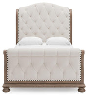 Ardenfield Queen Upholstered Sleigh Bed