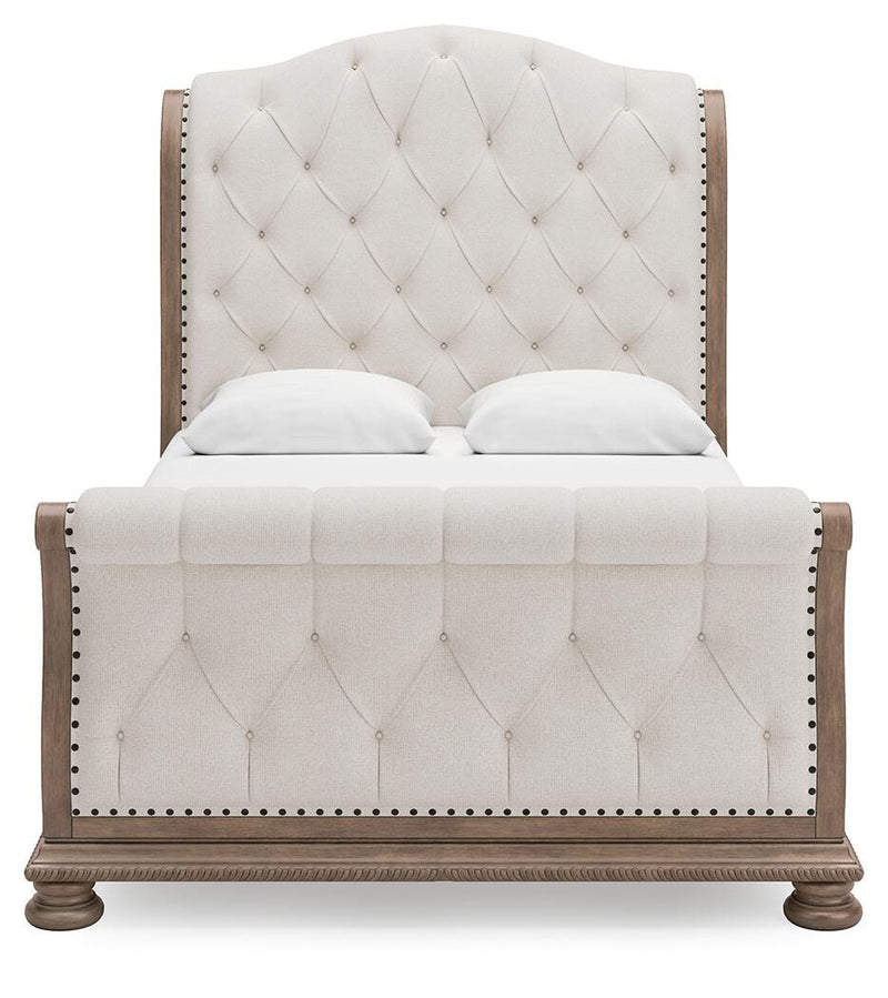 Ardenfield Queen Upholstered Sleigh Bed