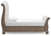 Ardenfield Queen Upholstered Sleigh Bed
