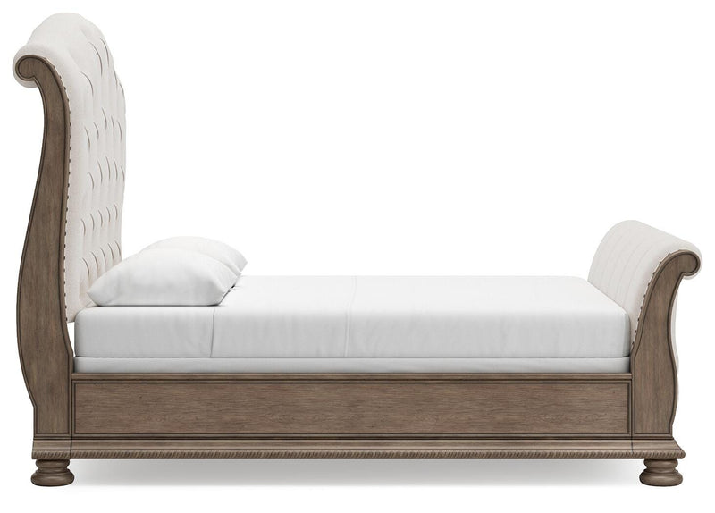 Ardenfield Queen Upholstered Sleigh Bed