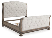 Ardenfield California King Upholstered Sleigh Bed