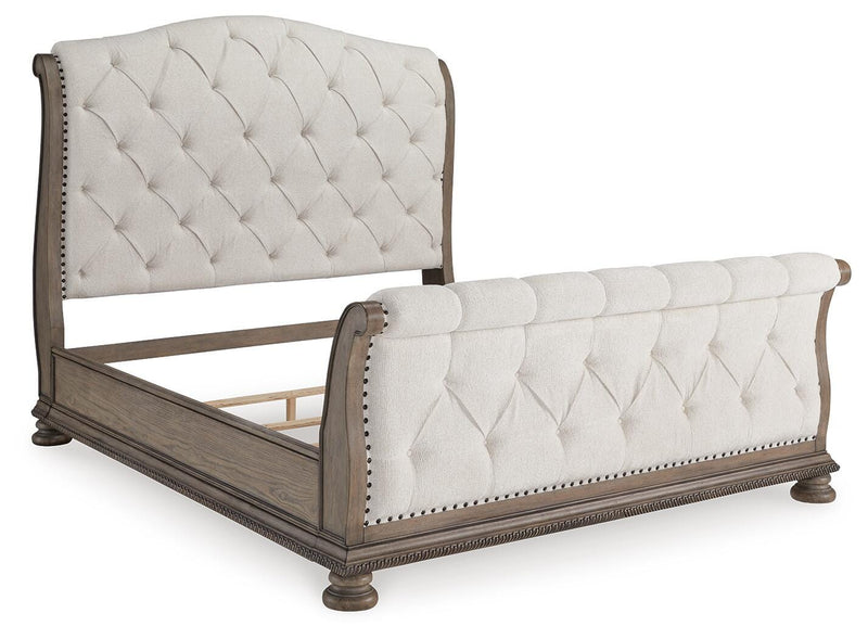 Ardenfield California King Upholstered Sleigh Bed