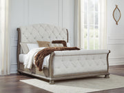 Ardenfield King Upholstered Sleigh Bed