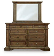 Frantanna Queen Panel Bed, Dresser and Mirror