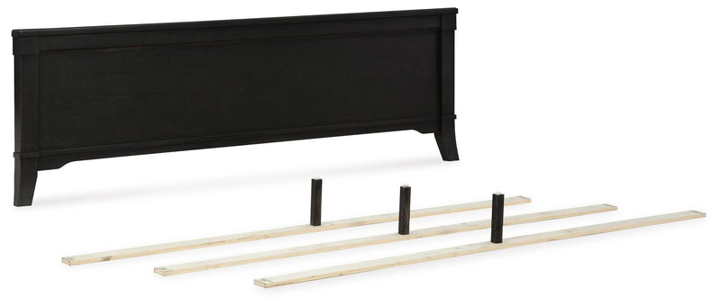 Welltern King/California King Panel Footboard with Slats