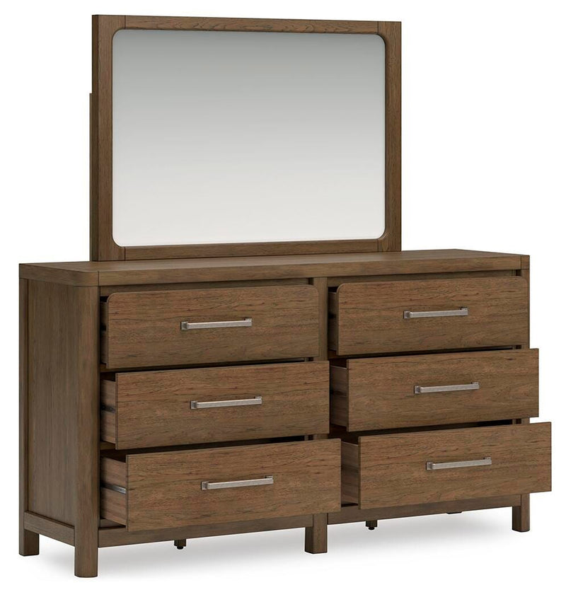 Cabalynn Queen Panel Storage Bed, Dresser, Mirror and 2 Nightstands