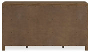 Cabalynn King Upholstered Bed, Dresser and 2 Nightstands