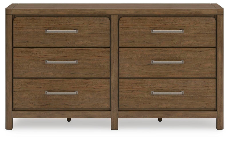 Cabalynn King Upholstered Bed, Dresser and 2 Nightstands
