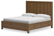 Cabalynn California King Panel Bed with Storage