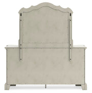 Arlendyne Queen Upholstered Bed, Dresser and Mirror