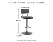 Strumford Bar Height Bar Stool