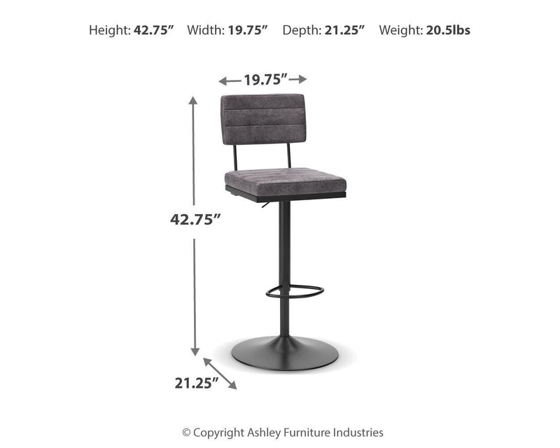Strumford Bar Height Bar Stool