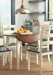 Woodanville Dining Table with 4 Chairs