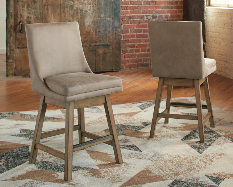 Tallenger Counter Height Bar Stool (Set of 2)