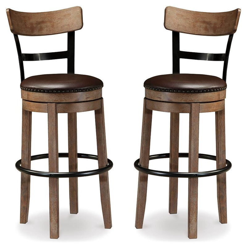 Pinnadel Bar Height Bar Stool (Set of 2)