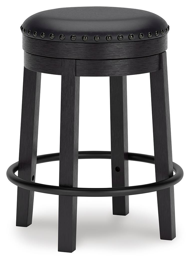 Valebeck Counter Height Dining Table and 2 Barstools