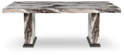 Jeshina Dining Table and 4 Chairs