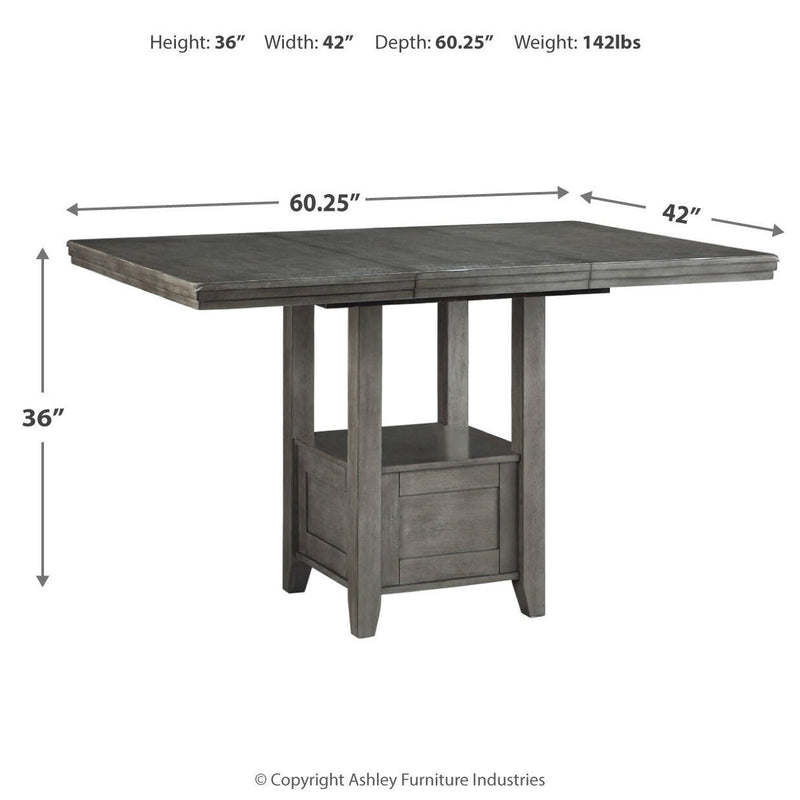 Hallanden Counter Height Dining Extension Table