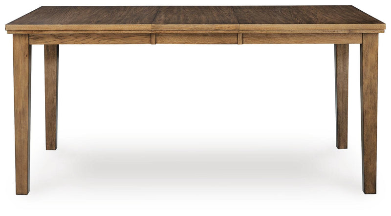 Urbinforte Counter Height Extension Dining Table and 4 Barstools