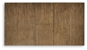 Urbinforte Counter Height Extension Dining Table and 6 Barstools