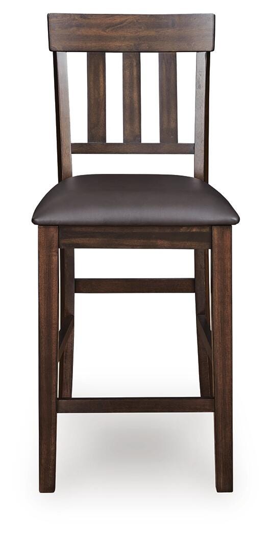 Haddigan Counter Height Dining Table and 4 Barstools