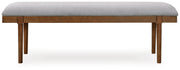 Lyncott 59" Upholstered Dining Bench