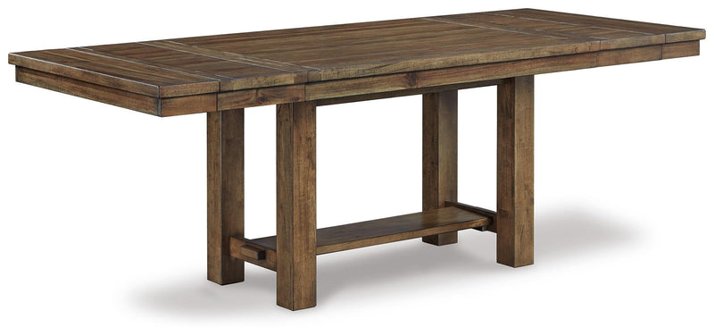Moriville Dining Table and 4 Chairs and Bench