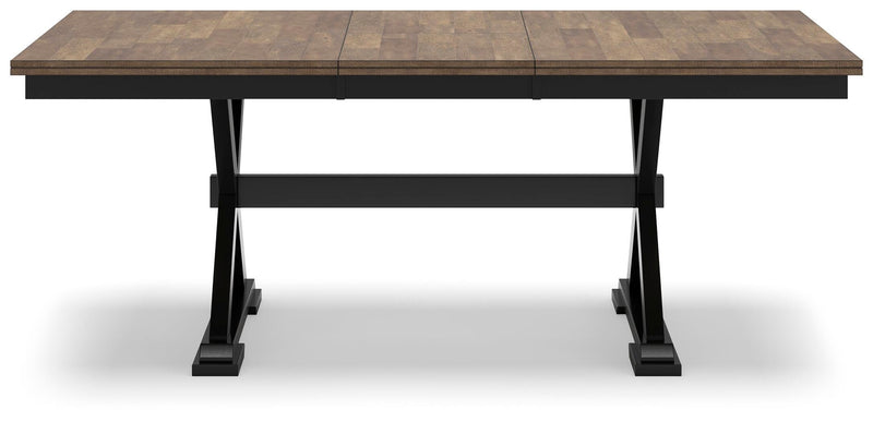Wildenauer Dining Table, 4 Chairs and Bench