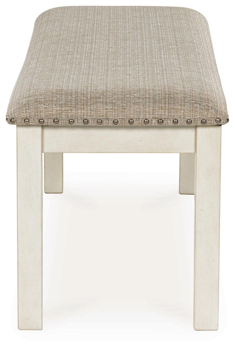 Robbinsdale Dining Table, 6 Chairs and Bench