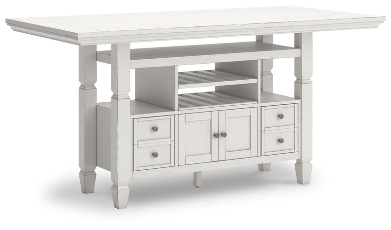 Robbinsdale Counter Height Dining Table and 4 Barstools