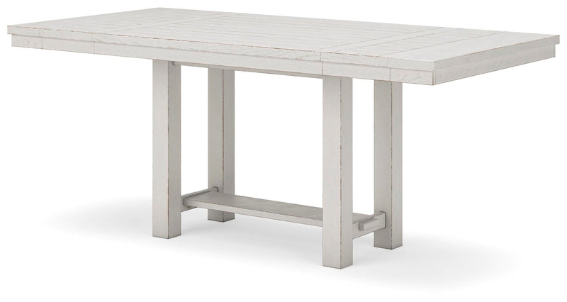 Robbinsdale Counter Height Table and 8 Barstools