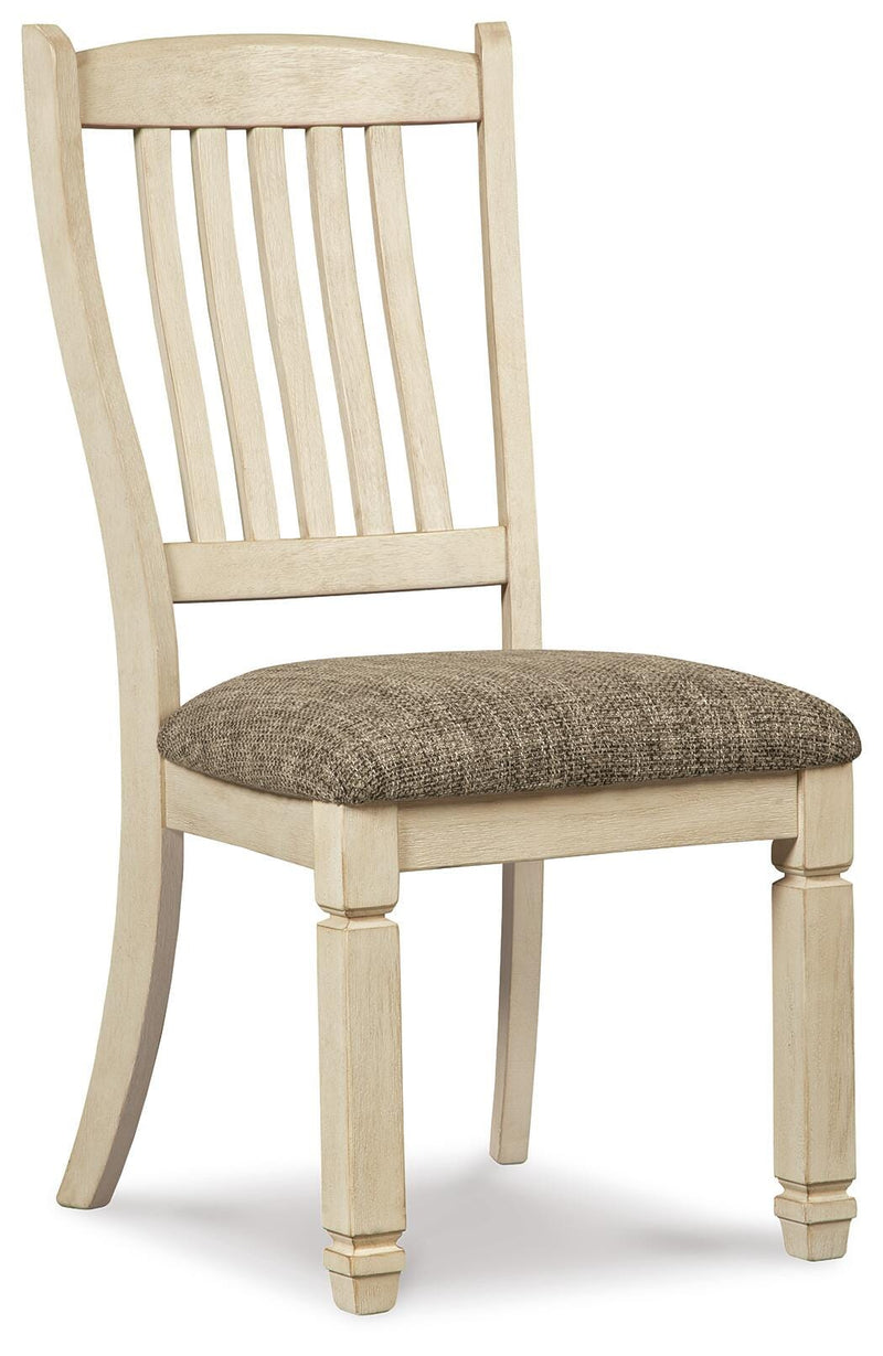Bolanburg Dining Table with 8 Chairs and Bench with Server and 2 Stools
