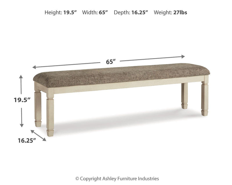 Bolanburg 65" Dining Bench
