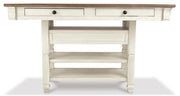 Bolanburg Counter Height Dining Table with 6 Barstools