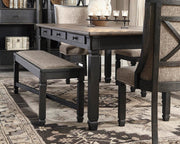 Tyler Creek Dining Table and 4 Chairs