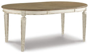 Realyn Dining Table and 8 Chairs