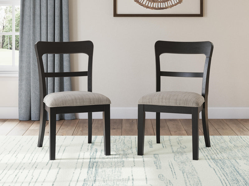 Greddinton Dining Table and 4 Chairs