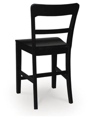 Greddinton Counter Height Dining Table and 6 Barstools