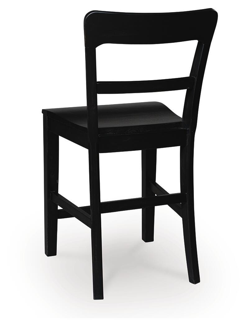 Greddinton Counter Height Dining Table and 4 Barstools